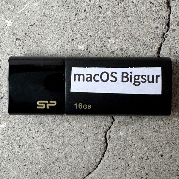Mac OS X / macOS USBインストール起動デイスク