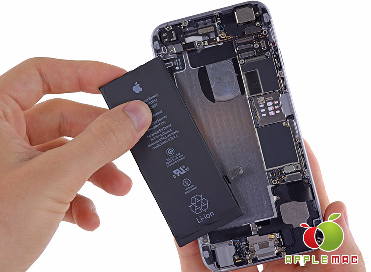 iPhone 6s Plus 新品バッテリー電池交換3,000円お店