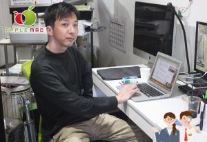 Macbook Air 液晶ガラス画面修理 15,000円激安店