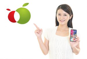神戸元町iPhone液晶ガラス画面４０００円修理