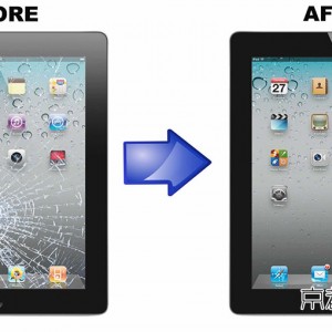 iPad/Androidタブレット画面割れ格安修理 京都舞鶴