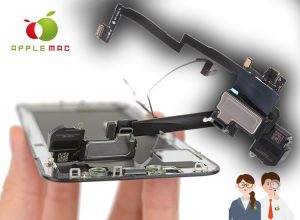 iPhone X イヤースピーカーケーブル修理と卸しパーツ販売