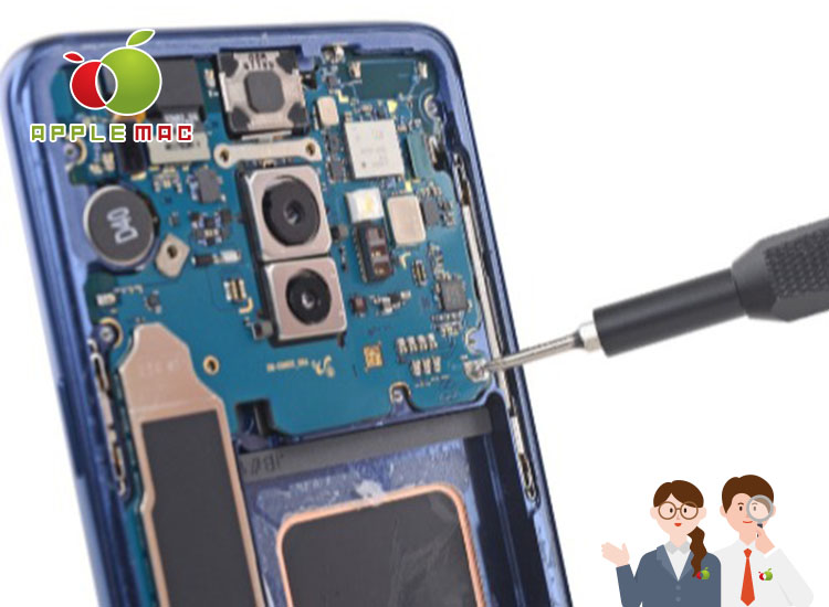 Galaxy S9 / S9+ 液晶ガラス画面割れ交換修理お店3