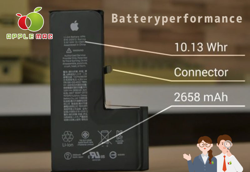 神戸元町 iPhone XS バッテリー電池交換修理が激安お店1