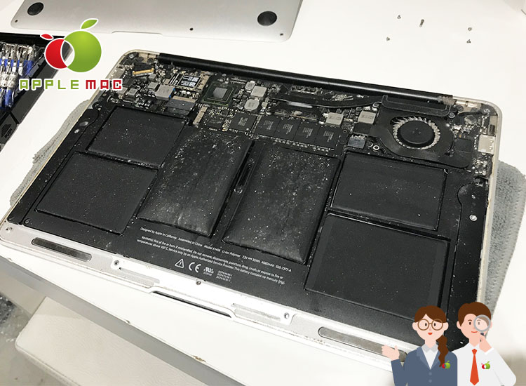 MacBook Air バッテリー交換修理10,000円 RepairFix1