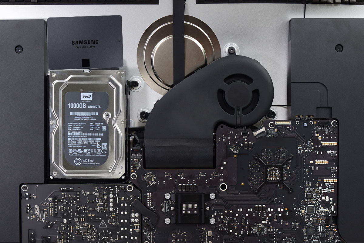 iMac 2012/2013 SSD&HDD フュージョンデュアル増設修理