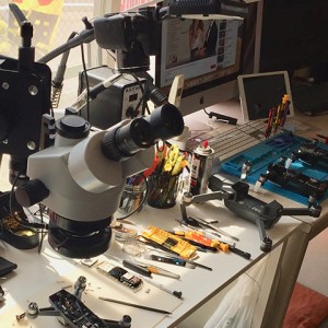 djiドローン　故障・水没修理を多く頂いております。