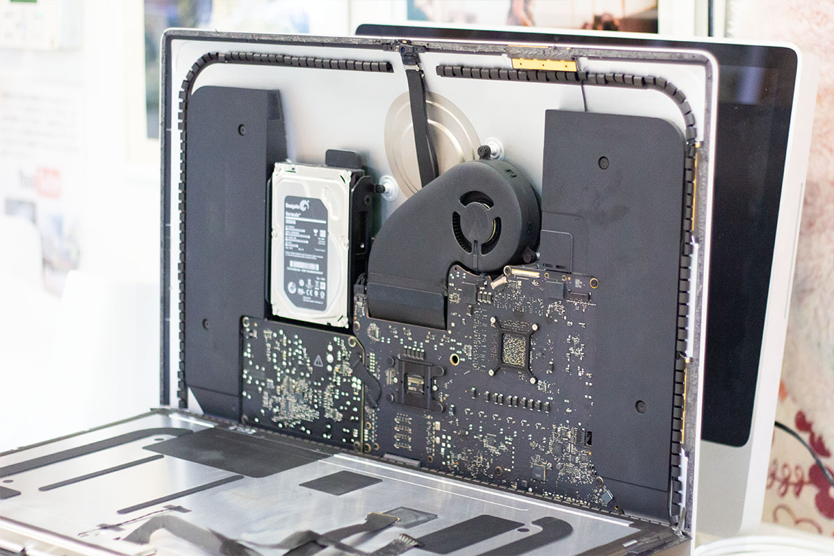 兵庫 iMac 2013 27インチ SSD Fusion Drive 交換修理3