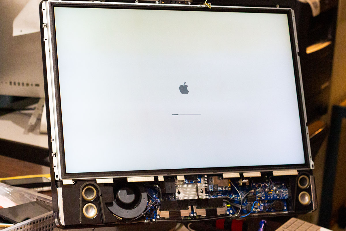 iMac 2008 macOS Catalina HDD3TB改造カスタマイズお店3