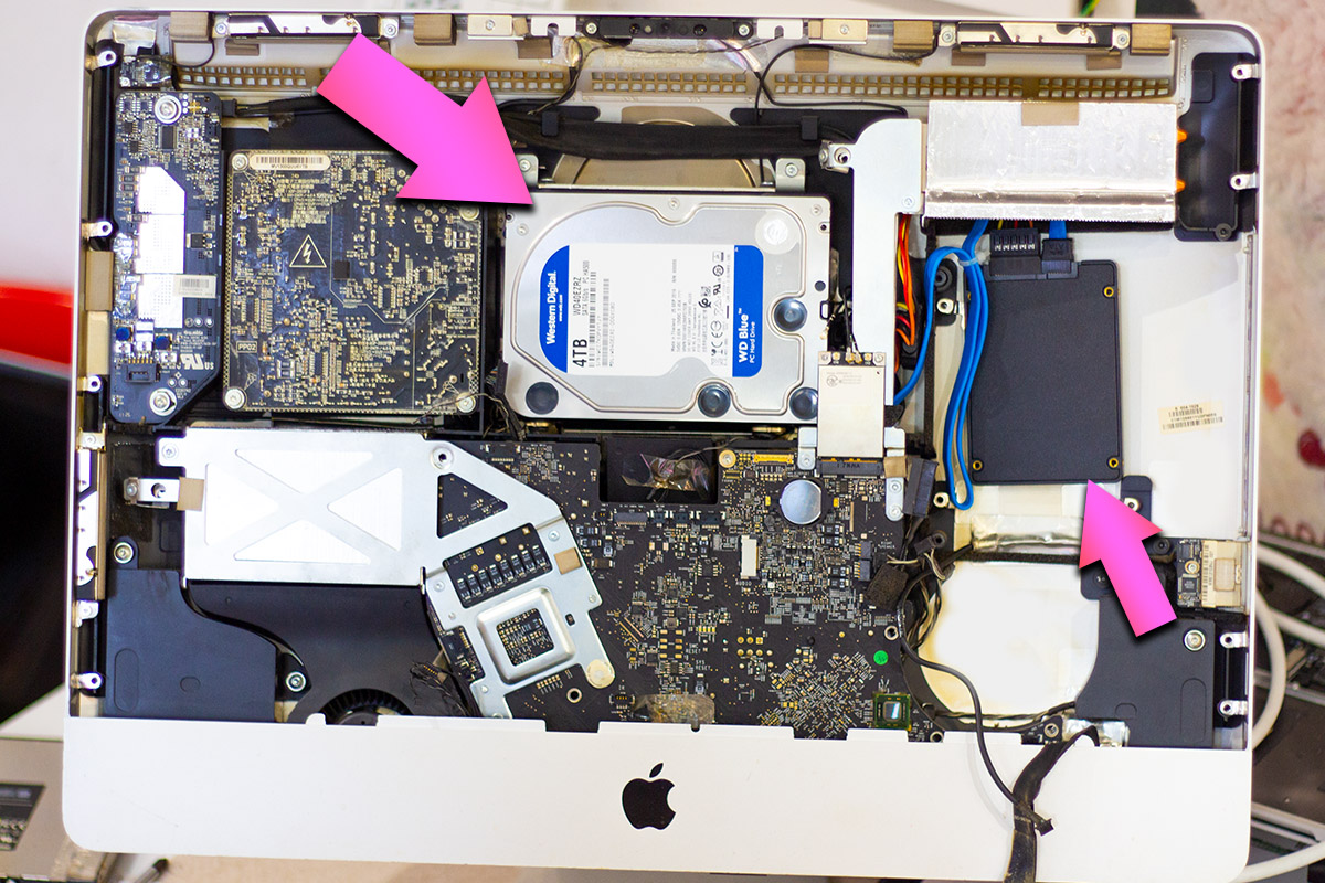 iMac 2011/2012 FusionDrive 故障修理2