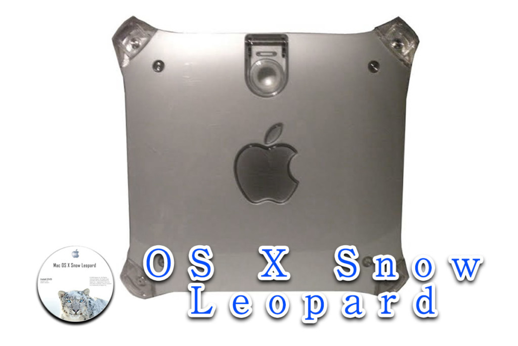 G4 Quicksilver Mac OS X 10.6 Snow Leopardインストール修理 ...