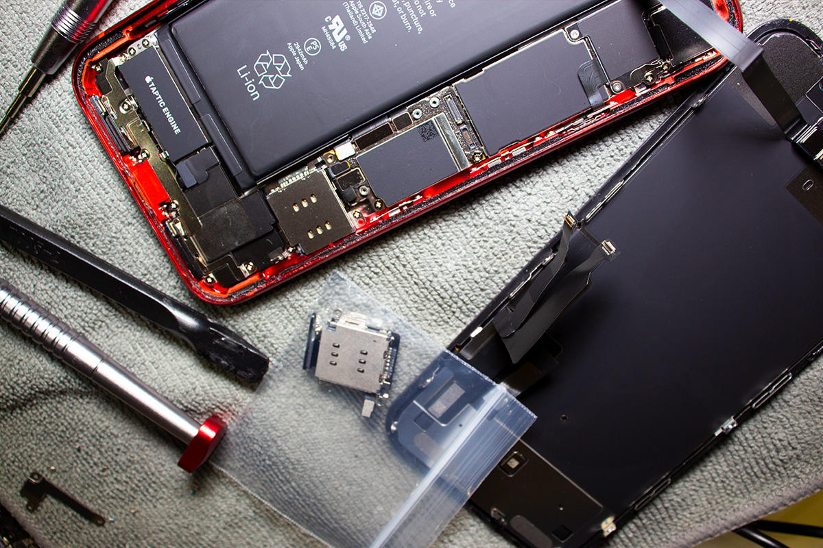 iPhone XR 不明な部品・バッテリーに関する重要なメッセージ消す修理1