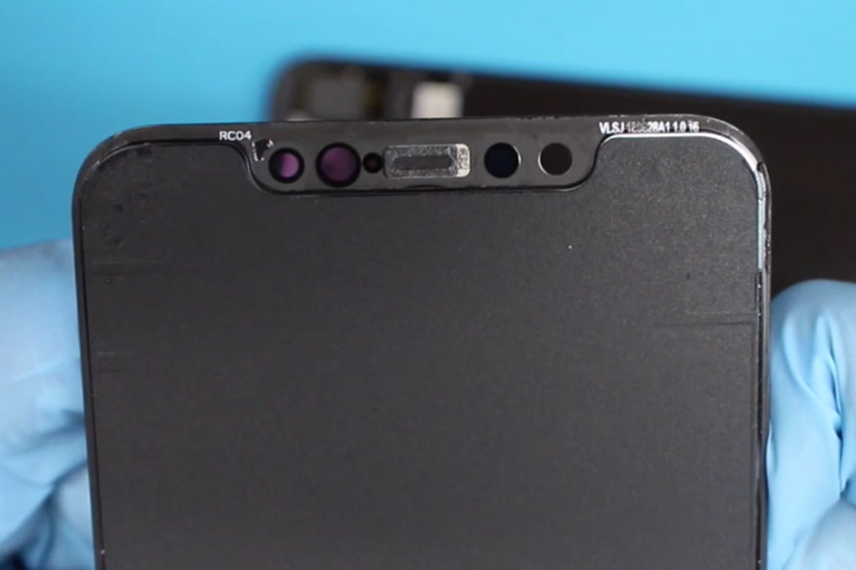 Xiaomimi8画面割れ交換修理2