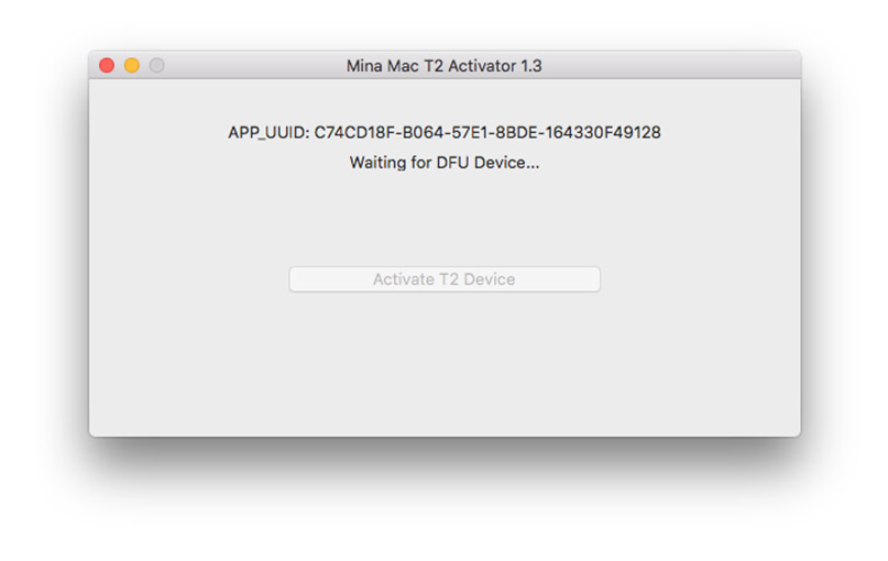 Mac Flash ID消去 MinaMacT2 Activator1.3ダウンロード