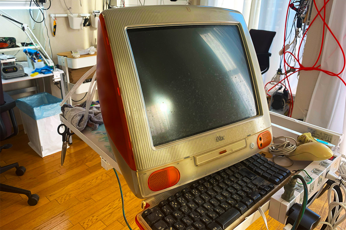 Imac 初代 G3 電源点かない画面真っ黒起動しない修理 Applemac スマートフォン マックパソコン買取 修理 中古販売