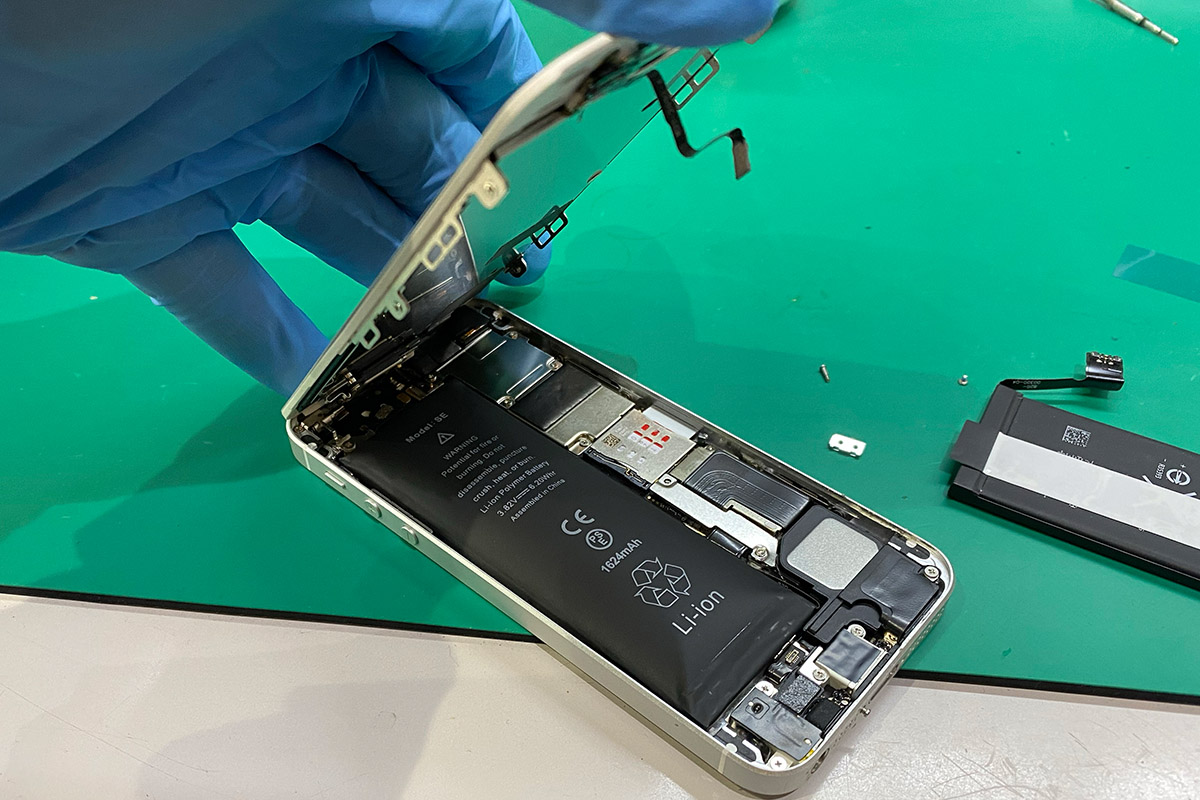 iPhone5/5s/SE バッテリー交換修理