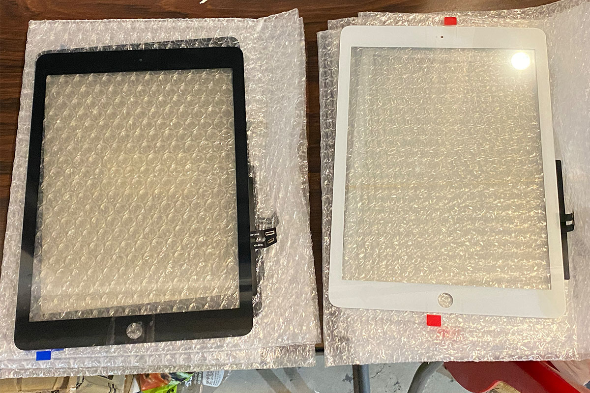 iPad678ガラス画面割れ交換修理2