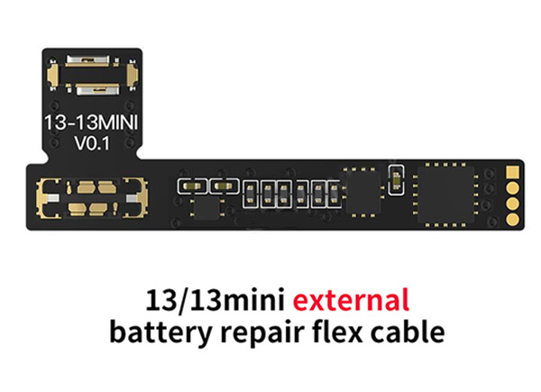 iPhone 13 シリーズのバッテリー交換エクスターナル外付けセルアダプター