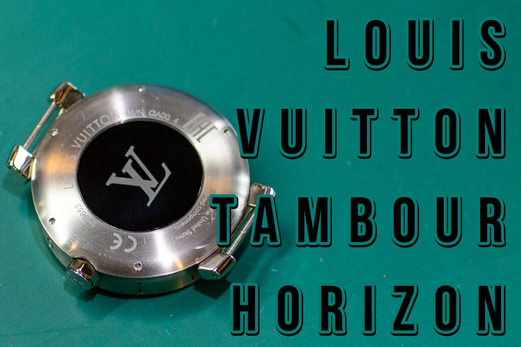Louis Vuitton タンブールホライゾン V1(バッテリー交換済) - 腕時計 