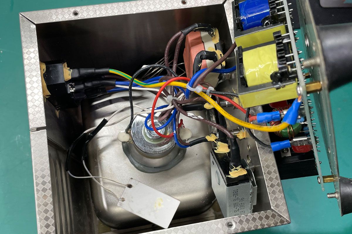 超音波ソニックウェーブ洗浄機や液体加熱ヒーター修理